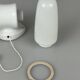 1950s and 1960s Ceramic Wall Lamp and Ceiling Light by Wilhelm Wagenfeld