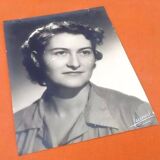 1950s Portrait silver print Harcourt Paris