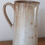 Old vintage stoneware pitcher