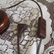 French Mid Century Round Turned Wood Grooved Table Lamp Map Detail Shade