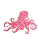 Colour paper work of the octopus