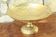 Old brass compote bowl