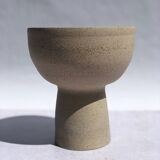 Pyrite sandstone footed bowl