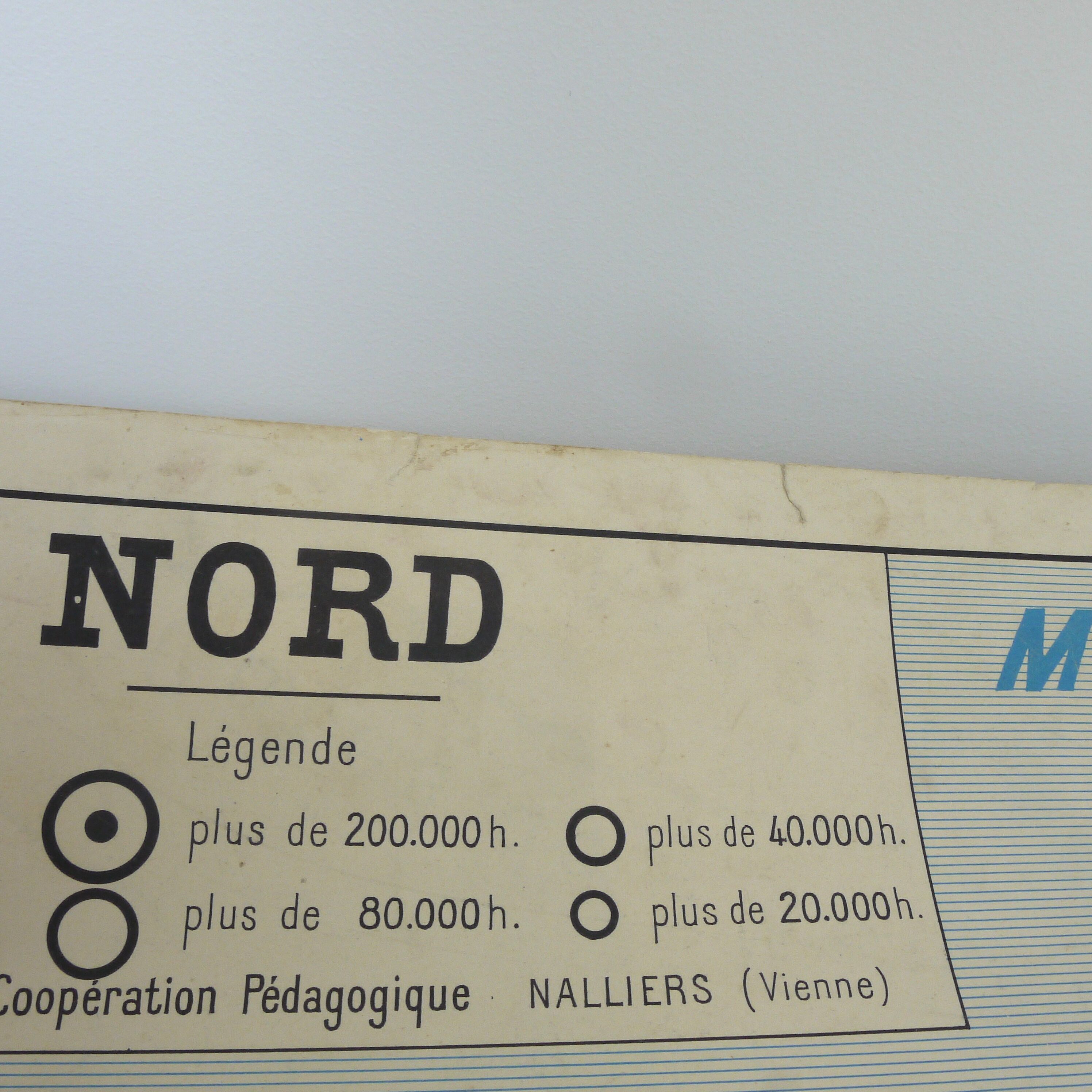 Map of geography - North and is