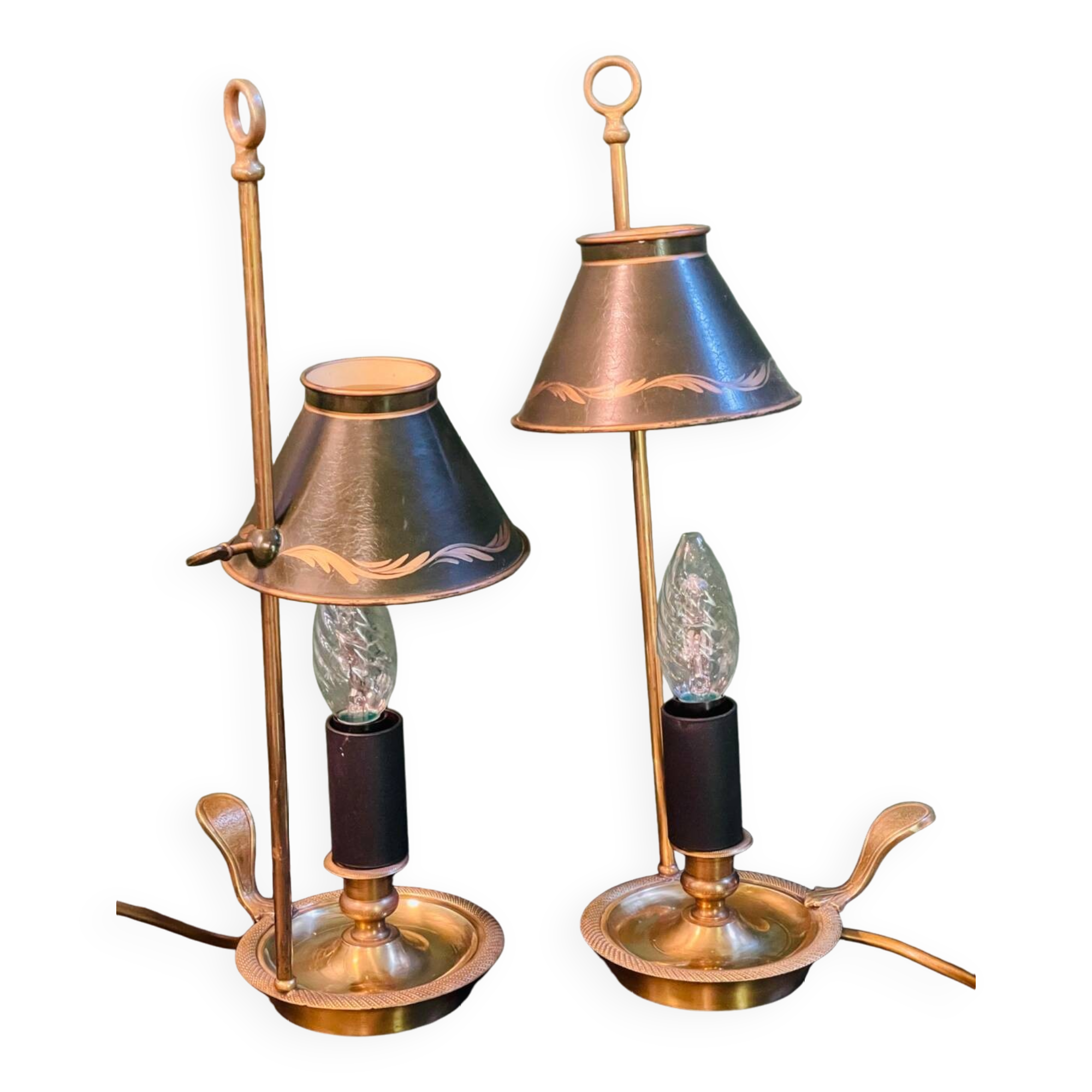 Hot water bottle lamps