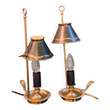 Lampes bouillotte