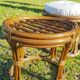 Set 2 rattan stools