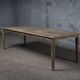 French style solid oak farmhouse table - 300 cm length