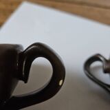2 stoneware cups