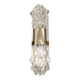 Space Age double glass wall lamp by Raak, Netherlands circa 1970