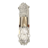 Space Age double glass wall lamp by Raak, Netherlands circa 1970