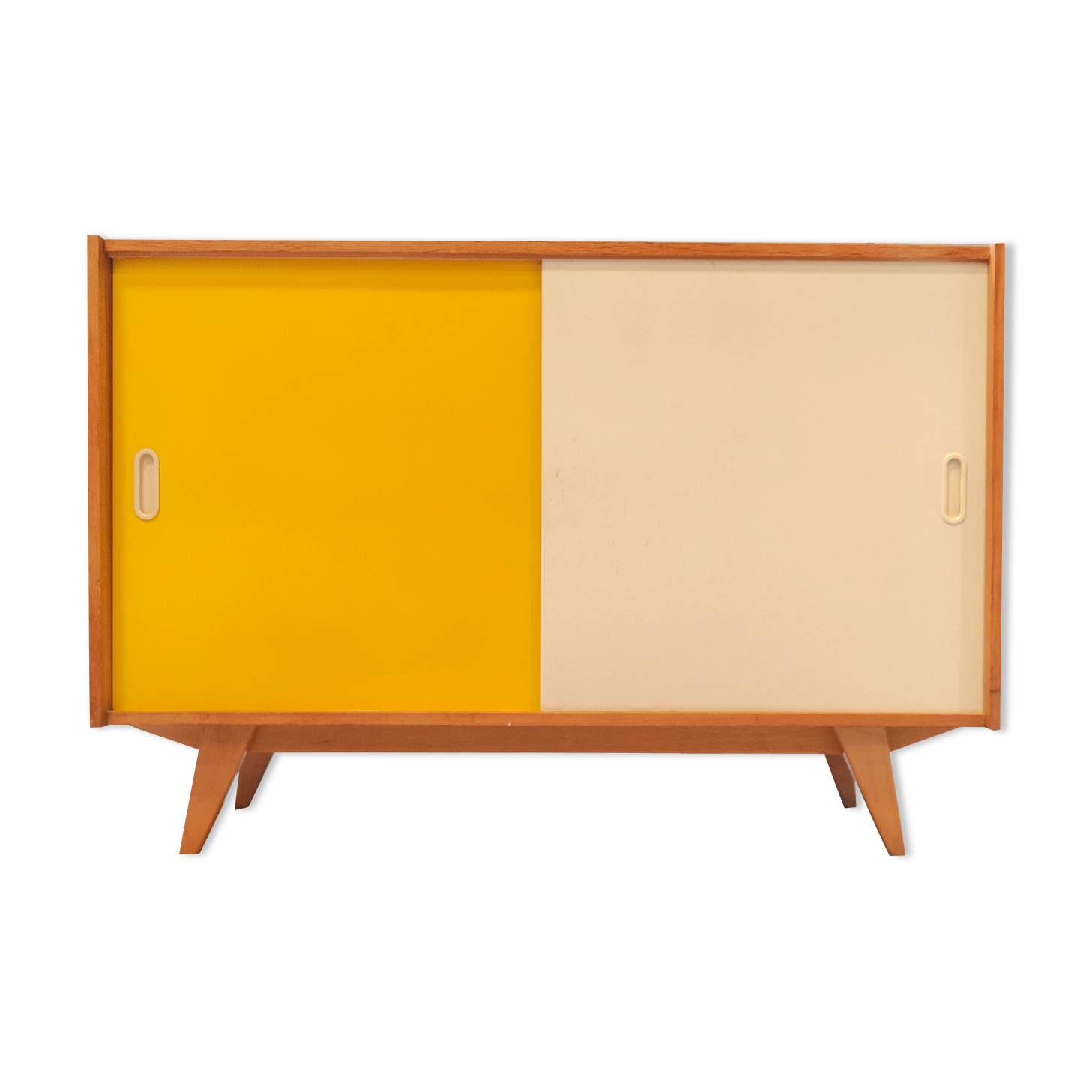 Buffet U 452 Yellow by Jiri Jiroutek for Interier Praha 1960