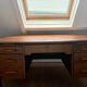 Antique desk Anbess oak secretaris vintage