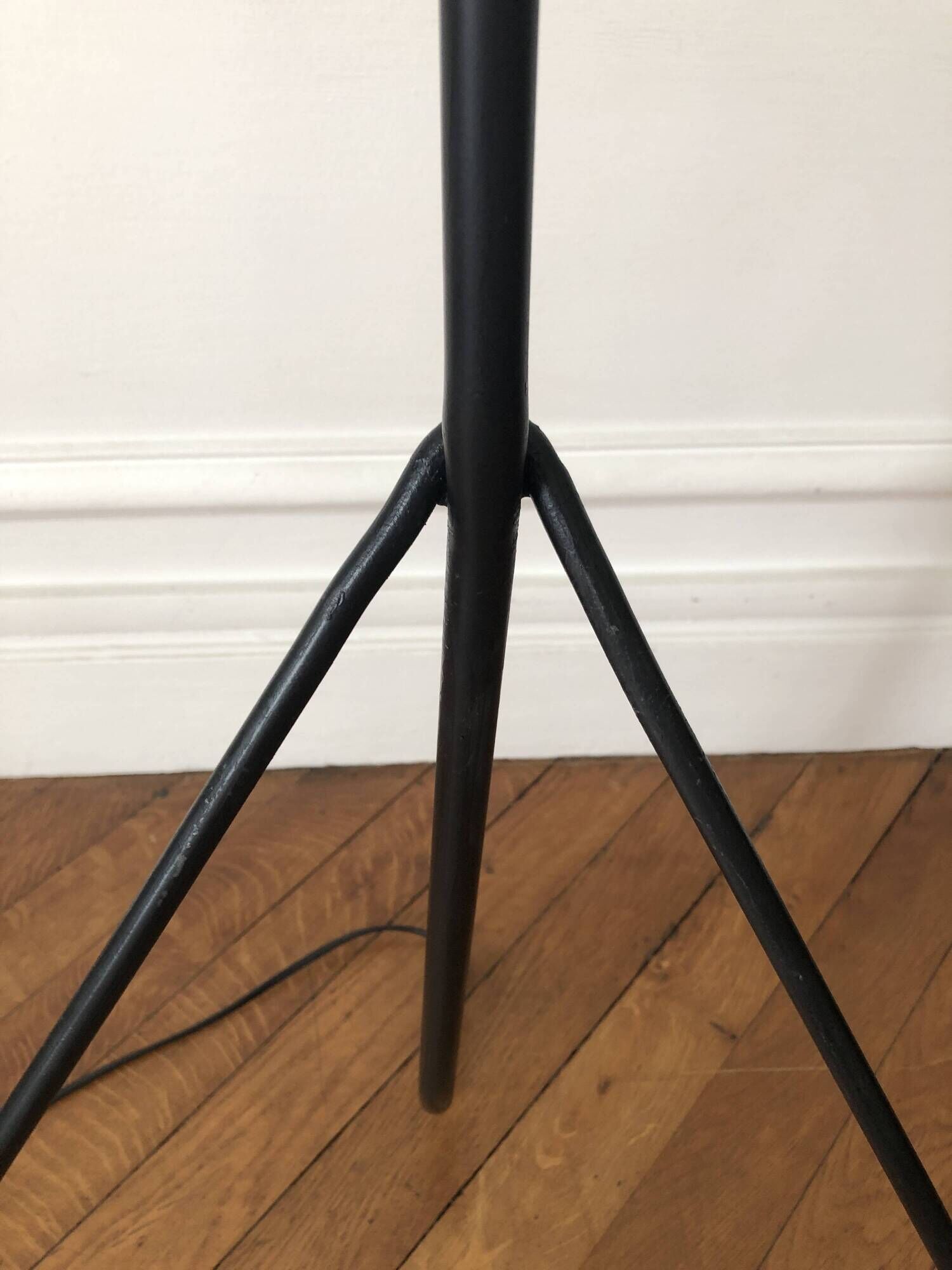 1950s tripod floor lamp