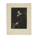 Gravure Représentant le Portrait de P.P.Rubens, XIXème siècle