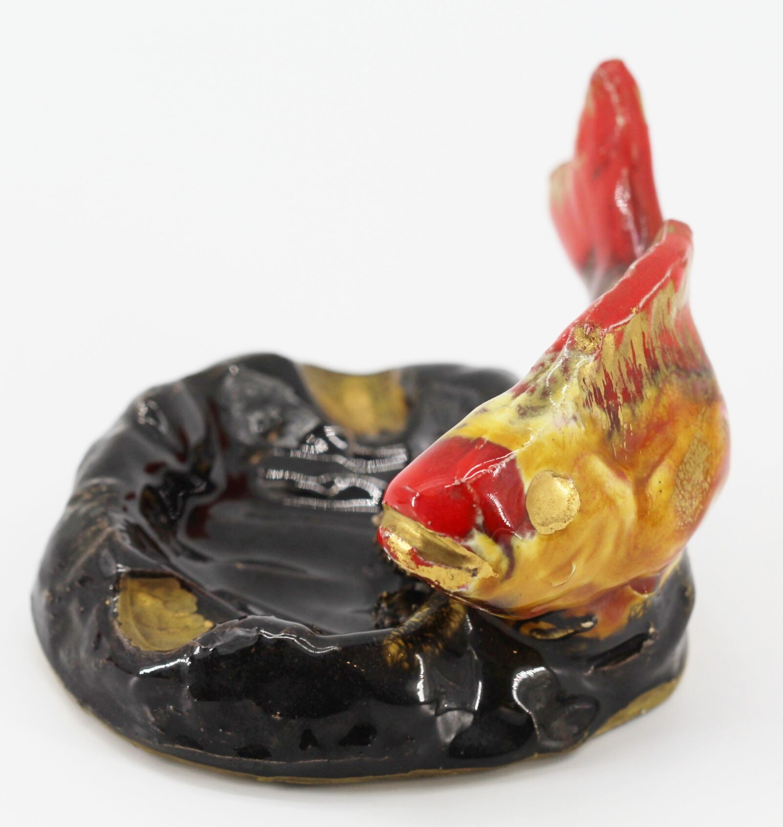 Cendrier en céramique poisson