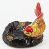 Cendrier en céramique poisson