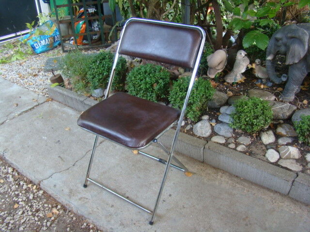 Antique folding chair
