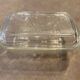 Old butter dish with glass cow decor brand duralex vintage 1970s