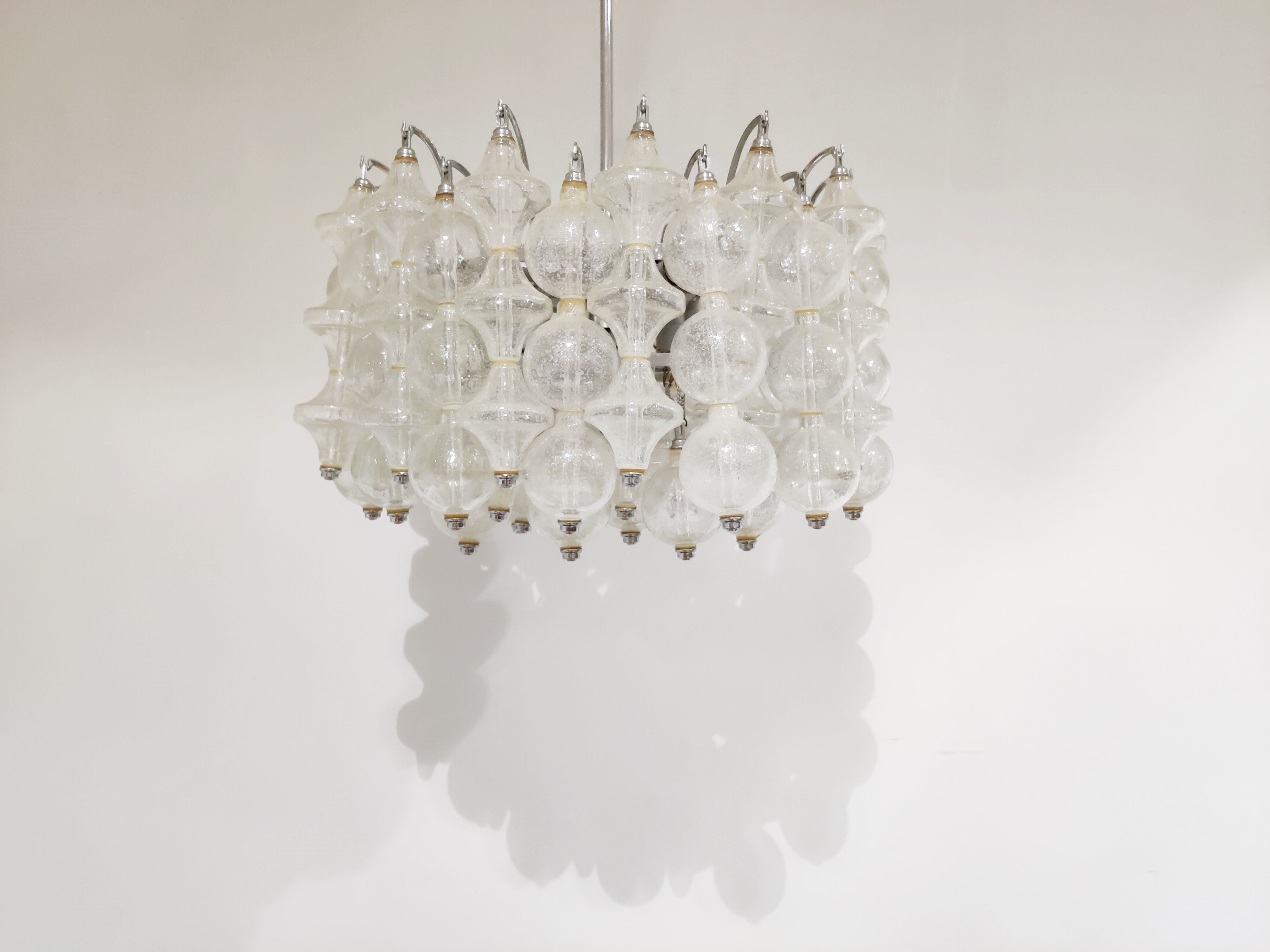 Tulipan chandelier by Kalmar, 1960s