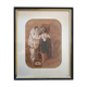 Watercolor painting harlequin gouache 1858 by gustave donjean (1800-1899)