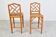 Pair of faux bamboo children chairs, 1960s