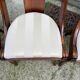 Suite de 4 chaises gondole style Empire