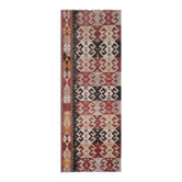 Vintage Turkish hallway rug 140x369 cm