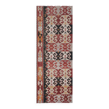 Tapis de couloir turc vintage