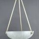 Chandelier / Basin by Noverdy, Silvered Bronze Mount, Art Deco, c. 1930