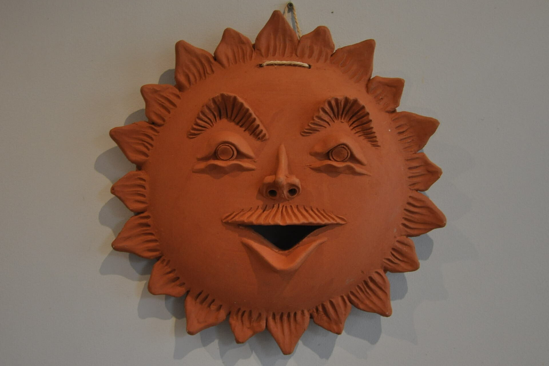 Ceramic hanging sun