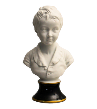Buste d'enfants Alexandre Brongniart signée Houdon - Porcelaine | Selency