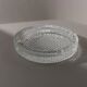 Large vintage Murano glass ashtray - textured glass - timeless design from Italy in the 1960s - elegant gift idea, retro table decoration.