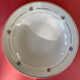 Set of dishes and salad bowls