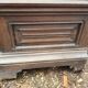 Large buffet / carved oak wardrobe – Neo-Gothic decor –