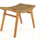 Footstool in the style of Audoux Minet | mid century modern vintage design