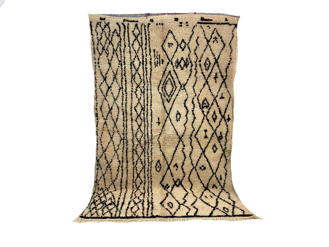 Handmade Moroccan Berber carpet 230 x 144 CM