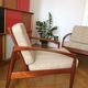 Danish sofa and armchair from the 1950s by Kaï Kristiansen