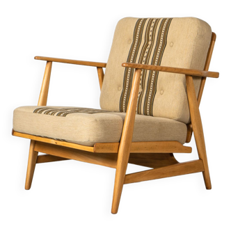 Mid Century Danish Armchair made of beech, circa 1960, Denmark