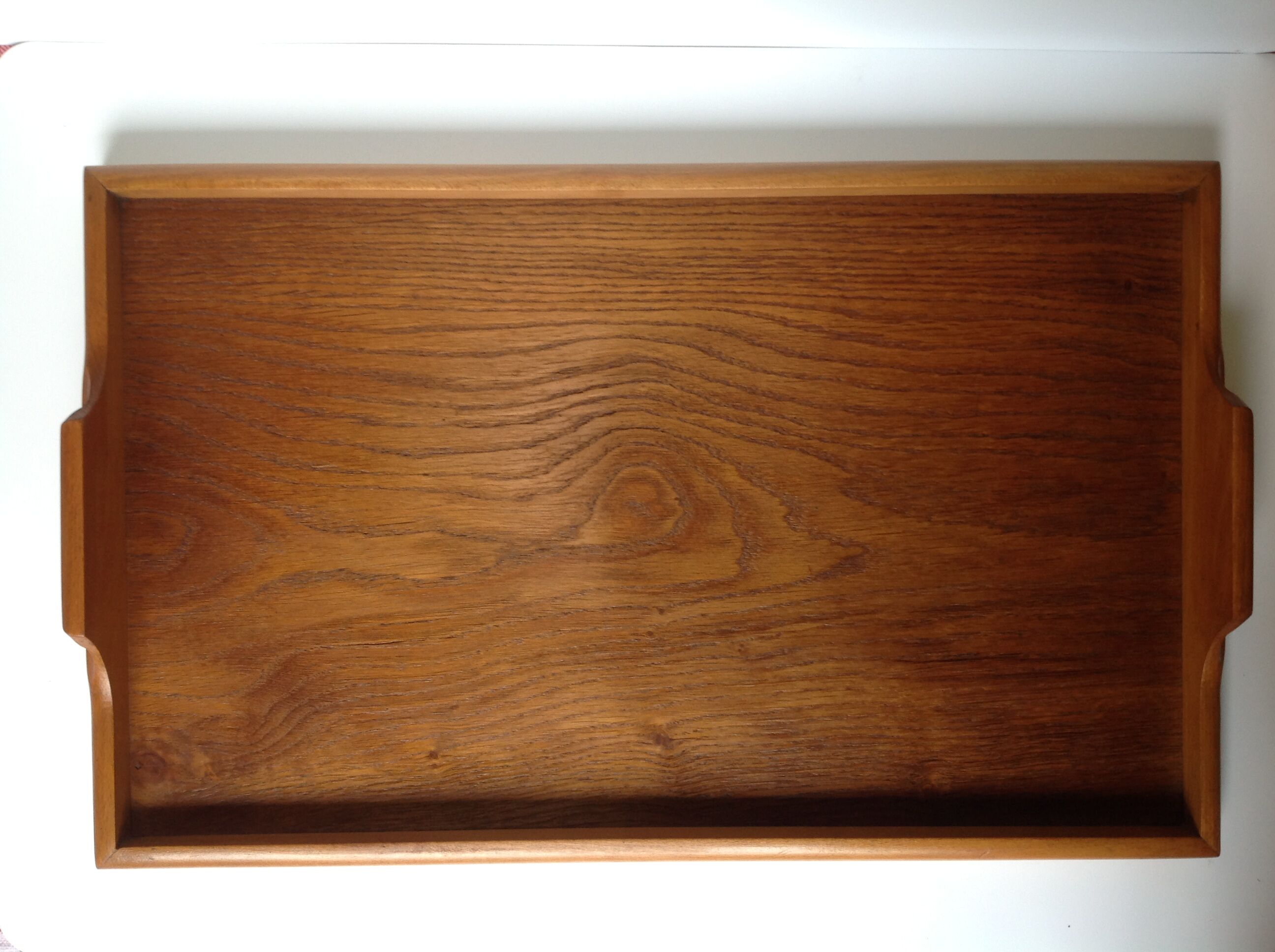 Vintage teak platter