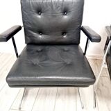 Paire de fauteuils Delphi Robin Day Hille du milieu du siècle
