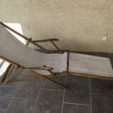 Chaise longue de jardin ancienne
