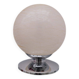 Estiluz lamp in chrome and opaline, 1970