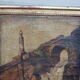 19th century trumeau 65x161cm