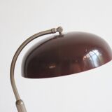 Metal Desk Lamp With Ring Light by Hala, the Netherlands 1950S