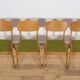 Boomerang Dining Chairs from Goscinski Furniture Factory Model  229XB, Pola