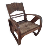 Fauteuil en teck de Birmanie