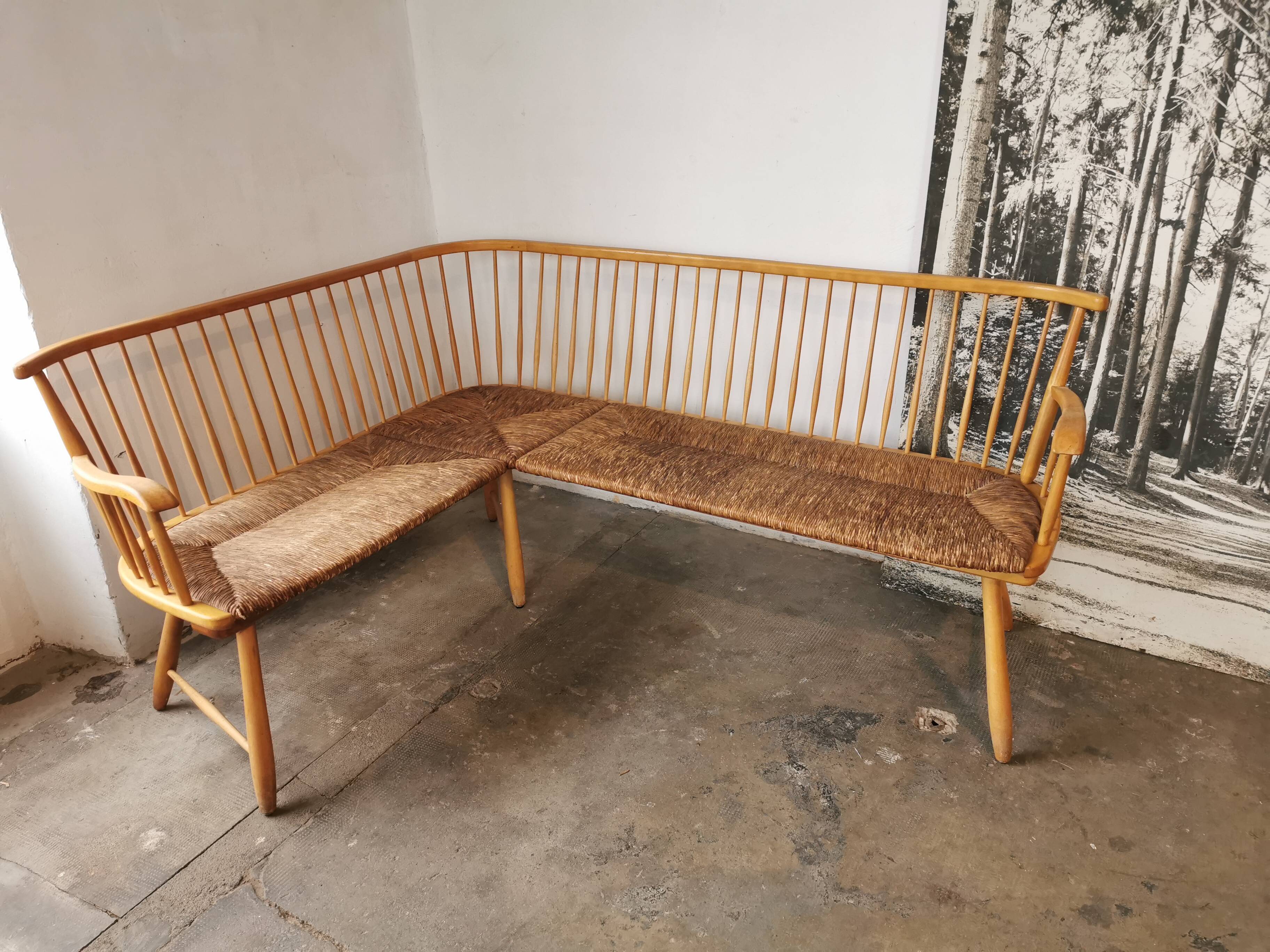 Arno Lambrecht corner bench 1960
