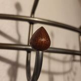 Half moon shaped wall hook