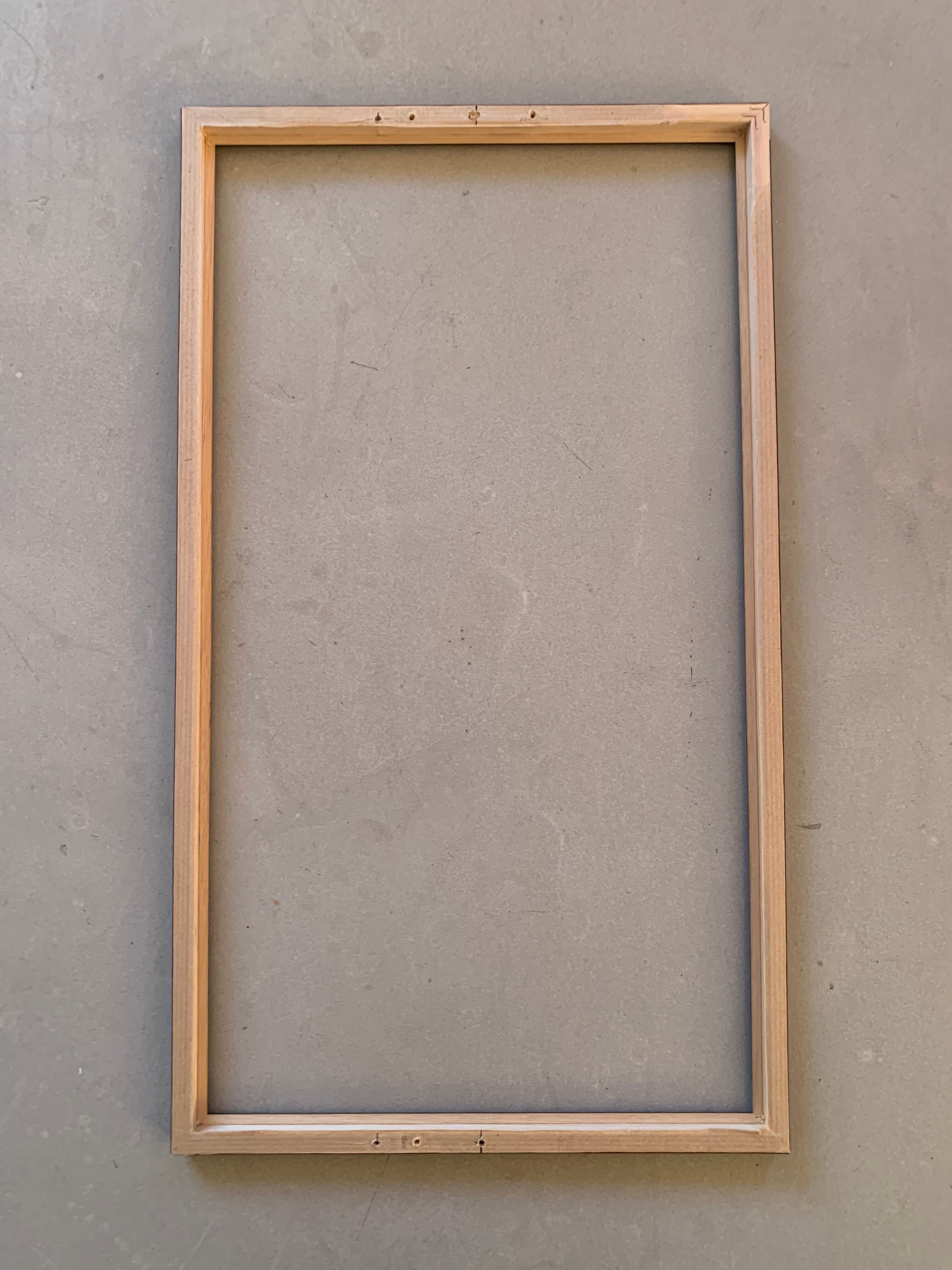 Wooden frame 47x27cm